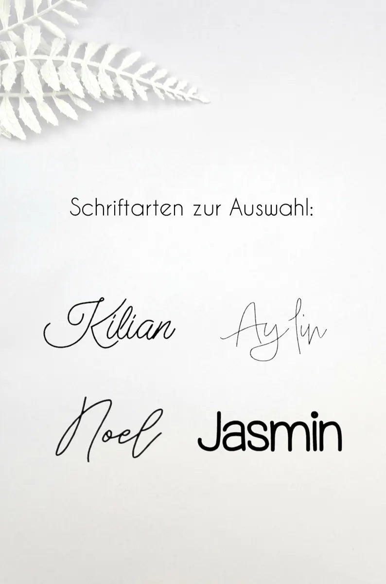Personalisierte Makramee Schnullerkette – Handgefertigt in Österreich – 100% Baumwolle – Babygeschenk mit Namensgravur