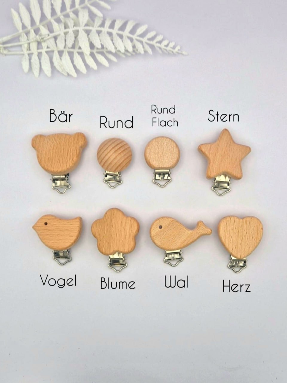 Personalisierte Schnullerkette mit Gravur | Holz & Silikon natur rosa | Geschenk zur Geburt | Handgefertigte Schnullerkette für Babys