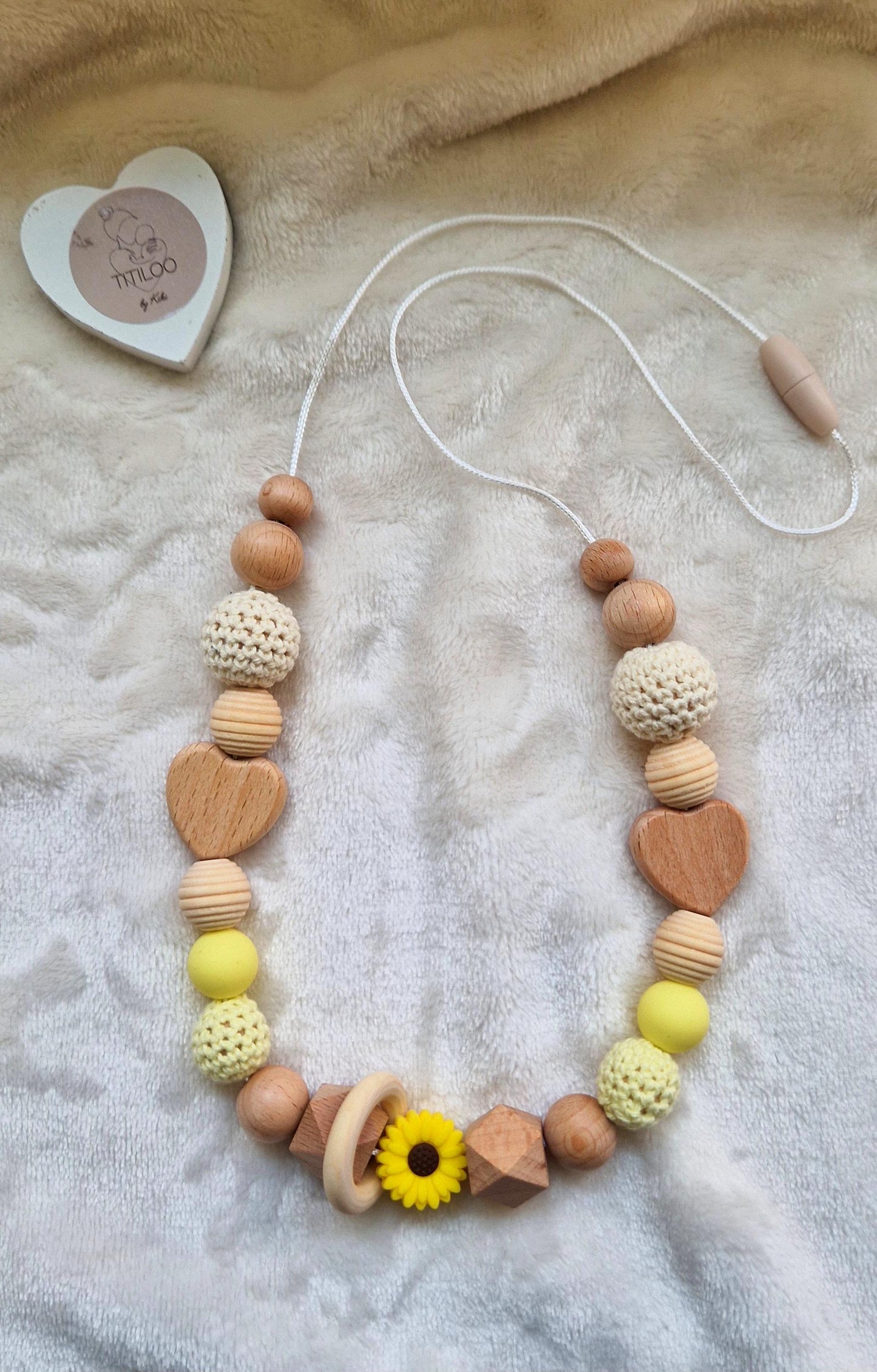 Stillkette mit Namen | Personalisierte Baby Stillkette | Babygeschenk zur Geburt | Geschenke für Mamas | Liebevoll handgefertigt & BPA-frei
