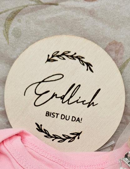 Sonderanfertigungen mit Wunschdesign | Individuelles personalisiertes 3-teiliges Babyset | Schnullerkette mit Namen| Greifling| Kinderwagenkette