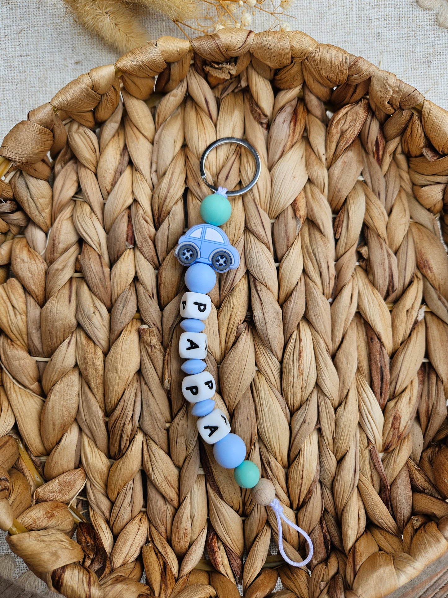 Schlüsselanhänger mit Name | Personalisiert | Silikon Tier | Geschenk
